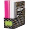 Teacher Created Resources Chalkboard Brights Book Bin, 5"W x 8"H x 11"D, PK3 20784 - alternate 2